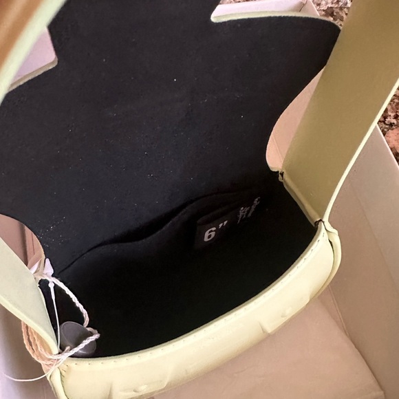 FORBITCHES Pastel green leather My Boo handbag - Picture 5 of 6